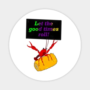 Mardi Gras Crawfish Magnet